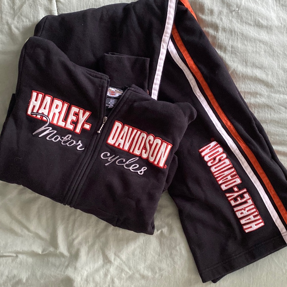 harley davidson sweatsuit